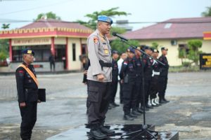 Kabid Propam Polda Kaltara Beri Arahan ke Personil Brimob
