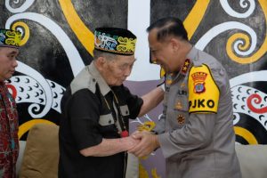 Kunjungan Silaturahmi Kapolda ke Ketua Lembaga Adat Dayak Provinsi Kaltara