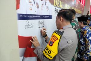 Kapolda Kaltara Menghadiri Deklarasi Dan Doa Bersama