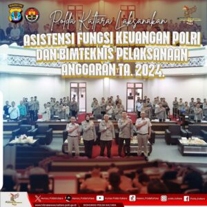 Kegiatan Asistensi Fungsi Keuangan dan Bimbingan Teknis Pelaksanaan Anggaran TA. 2024 di Polda Kaltara