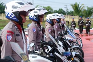 Irwasda Polda Kaltara Pimpin Apel Gelar Pasukan Operasi Zebra Kayan 2024