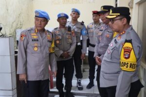 Kabid Propam Polda Kaltara Cek Ruang Tahanan di Polres Tarakan