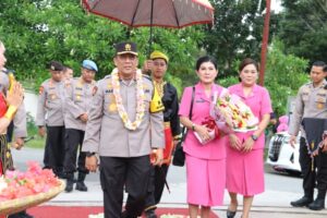 Kapolda Kaltara Laksanakan Kunker ke Mako Polres Nunukan