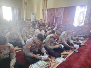 Pelaksanaan Binrohtal Oleh Personel Polda Kaltara Guna Menguatkan Iman dan Taqwa