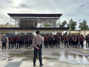 Polda Kaltara Laksanakan Pergeseran Personel Ke Polres Jajaran Dalam Rangka Pengamanan OMP Kayan 2024