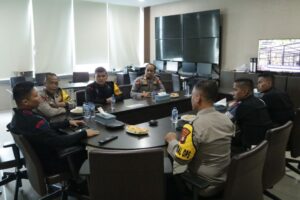 Rapat Koordinasi Bersama Polres Metro Jakarta Barat Pelaksanaan Debat Publik