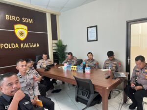 Polda Kaltara Menghadiri Zoom Meeting Forum Belajar Bersama
