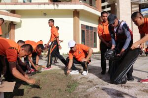 Sinergi Masyarakat dan Polda Kaltara, Olahraga Bersama dan Bakti Sosial Mempererat Tali Silaturahmi di Gereja Katolik Santa Maria Assumpta