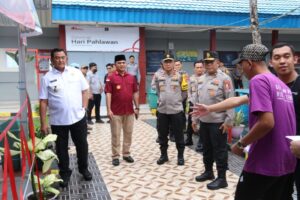 Wakapolda Kaltara Bersama Pamatwil Mabes Polri Melaksanakan Monitoring