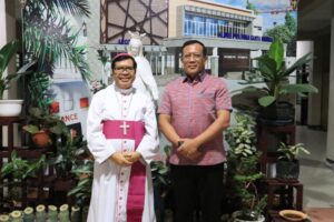 Kapolda Kaltara Silaturahmi Ke Keuskupan Tanjung Selor