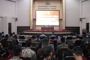 Polda Kaltara Melaksanakan Sidang Menuju Rikkes Tahap II Penerimaan Bintara Kompetensi Khusus Polri Bidang Pertanian, Perikanan, Peternakan, Gizi dan Kesehatan Masyarakat T.A. 2025