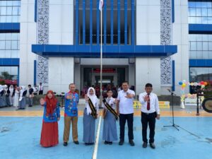 Dirresnarkoba Polda Kaltara Pimpin Acara Pelantikan Duta Anti Narkoba di SMAN 1 Tanjung Selor