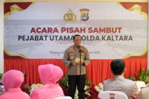 Acara Pisah Sambut Pejabat Utama Polda Kaltara Yang Mengalami Rotasi Jabatan