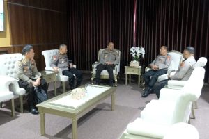 Kapolda Kaltara Terima Tim Itwasum Polri untuk Monitoring dan Evaluasi Ketahanan Pangan dan Senpi