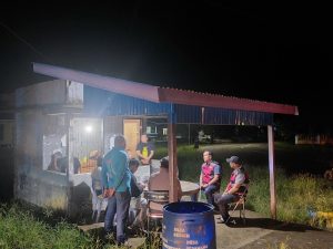 Kegiatan Kunjungan pada Satkamling Desa Sebawang Kec. Sesayap Kab. Tana Tidung