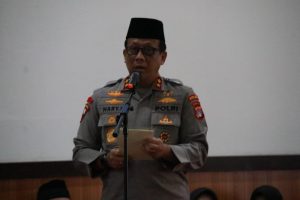 Kapolda Hadiri Peringatan Isra Mikraj Nabi Muhammad SAW 1446 H di Masjid Nur Aryaguna Polda Kaltara