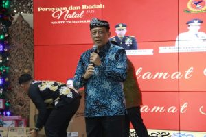 Kapolda Kaltara Irjen Pol. Hary Sudwijanto S.I.K., M.Si Hadiri Perayaan dan Ibadah Natal ASN/PTT, TNI dan Polri