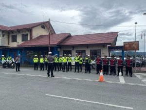 Polda Kaltara Maksimalkan Pengamanan Kedatangan Delegasi Ibu Pejabat Polis Kontinjen Sabah, Polisi Diraja Malaysia