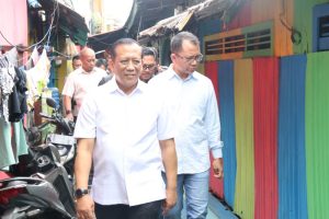 Kapolda Kaltara Kembali Kunjungi Selumit Pantai, Dorong Perubahan Citra Kampung Narkoba Menjadi Kampung Yang Lebih Berwarna