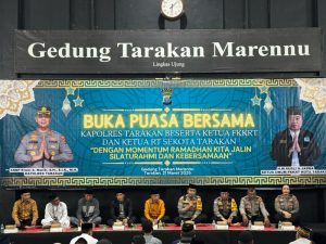 Kapolres dan Ketua RT Se-Kota Tarakan Jalin Kebersamaan dalam Jumat Curhat dan Buka Puasa Bersama