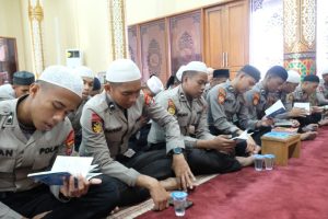 Polda Kaltara Rutin Gelar Binrohtal Tingkatkan Ketaqwaan Personel