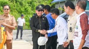 Ketua DPRD Kaltara Hadiri Peresmian Intake PDAM Jelarai