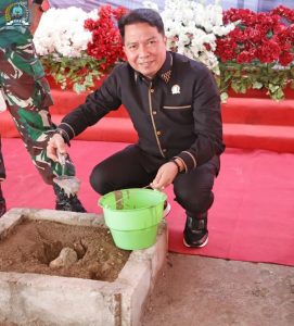 H. Achmad Djufrie Menghadiri Groundbreaking Pembangunan Ruang PTSP Kejati Kaltara