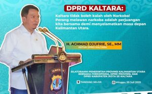 Ketua DPRD Kaltara Hadiri Kegiatan Silaturahmi Pemprov bersama Forkopimda