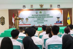 Lepas Calon Mahasiswa Politani Samarinda, Gubernur Pesan Bangun Pertanian Kaltara