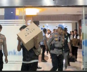 Bank Kaltimtara di Tanjung Selor Digeledah Polisi