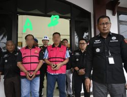 Dua Orang Tersangka Dugaan Korupsi Proyek ASITA Kaltara Ditahan