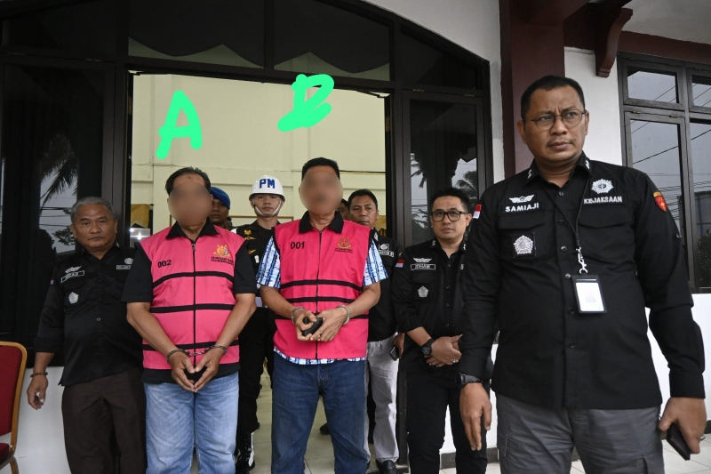 Dua Orang Tersangka Dugaan Korupsi Proyek ASITA Kaltara Ditahan