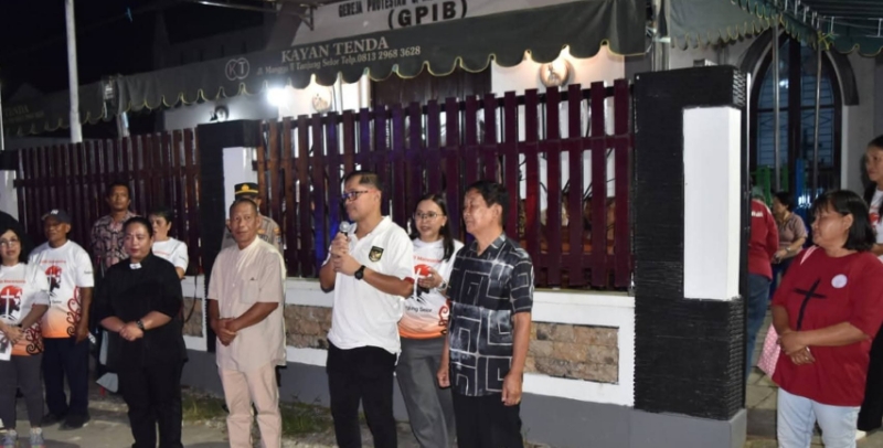 Pawai Obor Paskah 2026, Simbol Kebersamaan di Bulungan