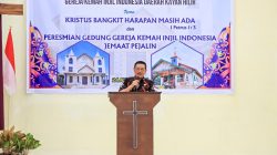 Resmikan GKII Pejalin, Wagub Ajak Jemaat Hidupkan Nilai Kasih dan Kebersamaan 