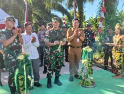 Jembatan Perintis Garuda Desa Sajau Hilir dan Tanjung Agung Bulungan Diresmikan