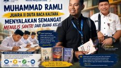 DPK Kaltara Apresiasi Gerakan Literasi Muh. Ramli, Tiga Buku Karya Santri Lahir di Tarakan