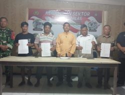 Kades Antutan Apresiasi Keberhasilan Mediasi Yang Difasilitasi Polsek Tanjung Palas