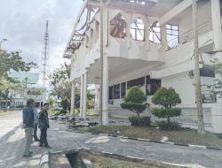 DPRD Bulungan Tinjau Kantor Bupati Paska Kebakaran